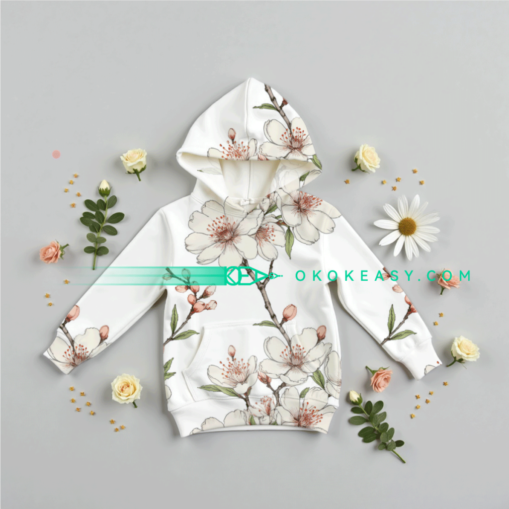 Cherry Blossoms Seamless Pattern for Wallpaper Design