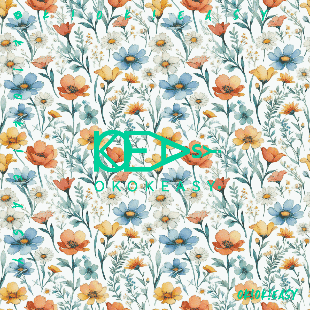 Cosmos Seamless pattern 1 Cosmos Seamless Pattern for Print Design