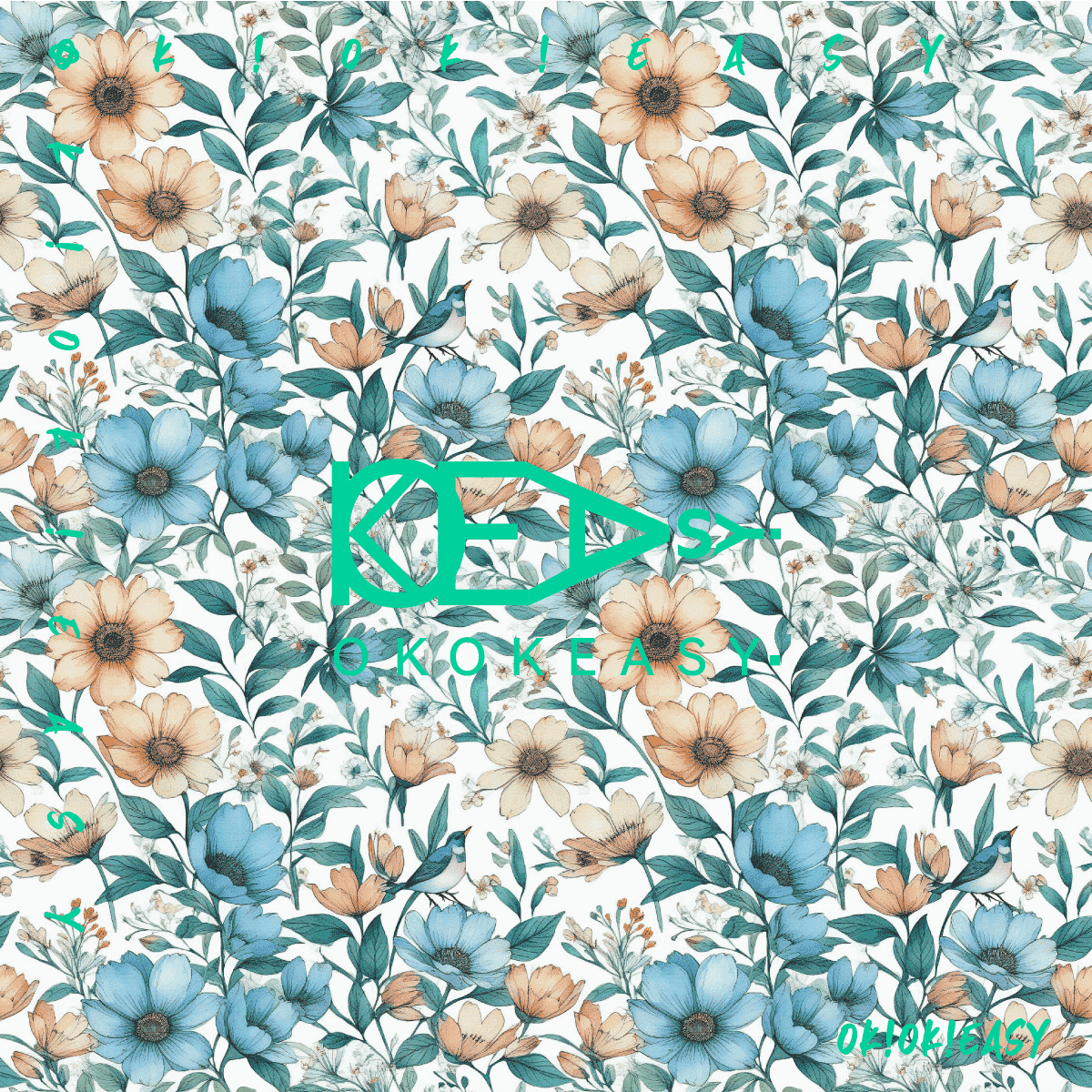Cosmos Seamless pattern 1 Cosmos Seamless Pattern for Print Design