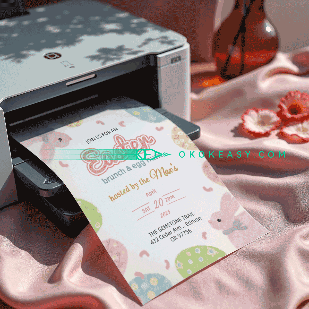 Easter Holiday Party Invite No.3 4 Easter Holiday Party Invite No.3 - Image 4