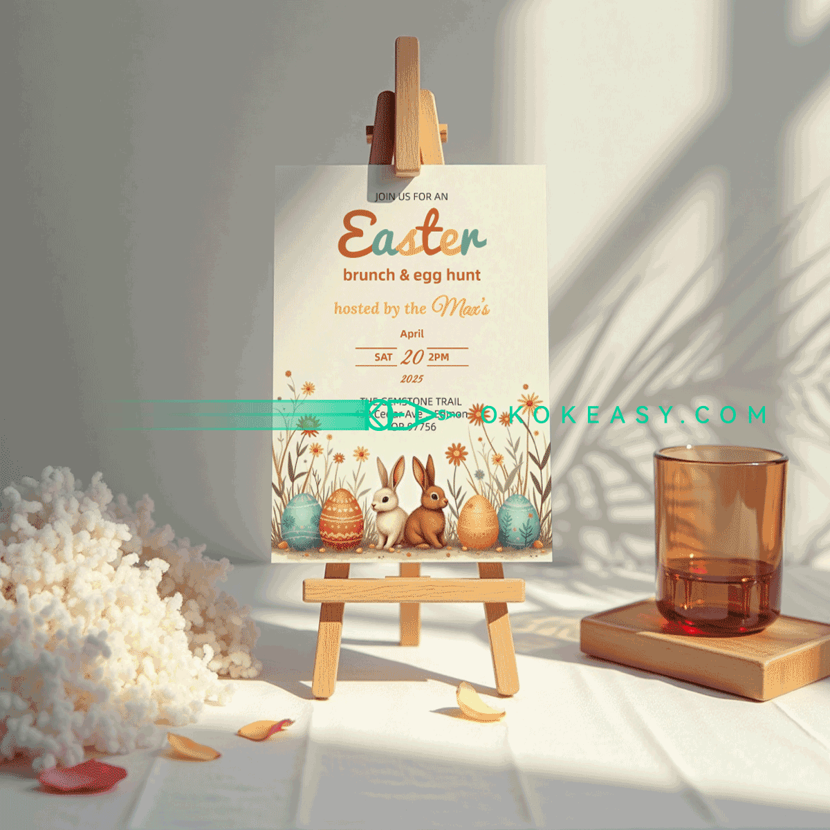 Easter Holiday Party Invite No.1 4 Easter Holiday Party Invite No.1 - Image 4