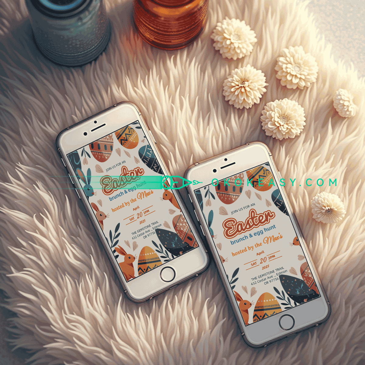 Minimalist Bunny Easter Egg 6 Minimalist Bunny Easter Egg - Image 6