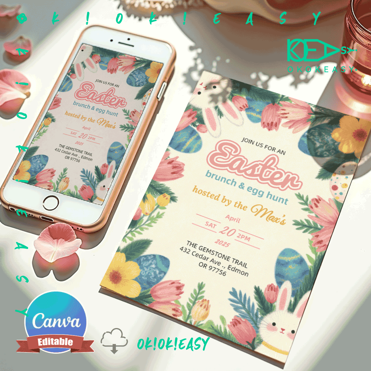 Easter Holiday Party Invite No.6 1 Easter Holiday Party Invite No.6