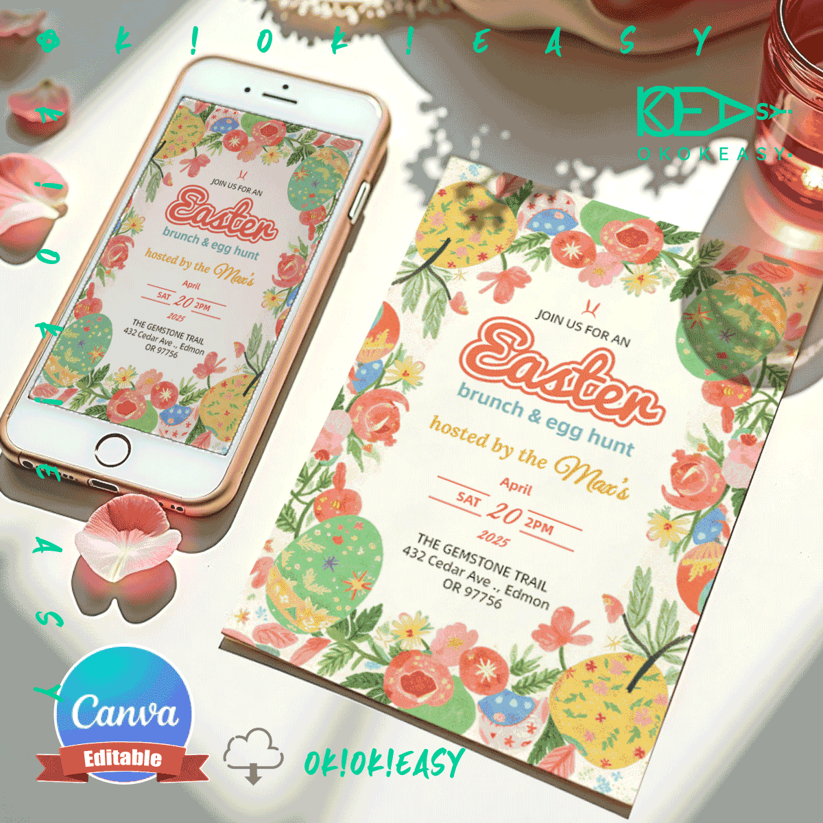 Easter Holiday Party Invite No.8 1 Easter Holiday Party Invite No.8