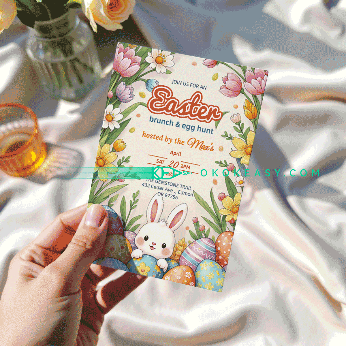 Easter Holiday Party Invite No.32 2 Easter Holiday Party Invite No.32 - Image 2