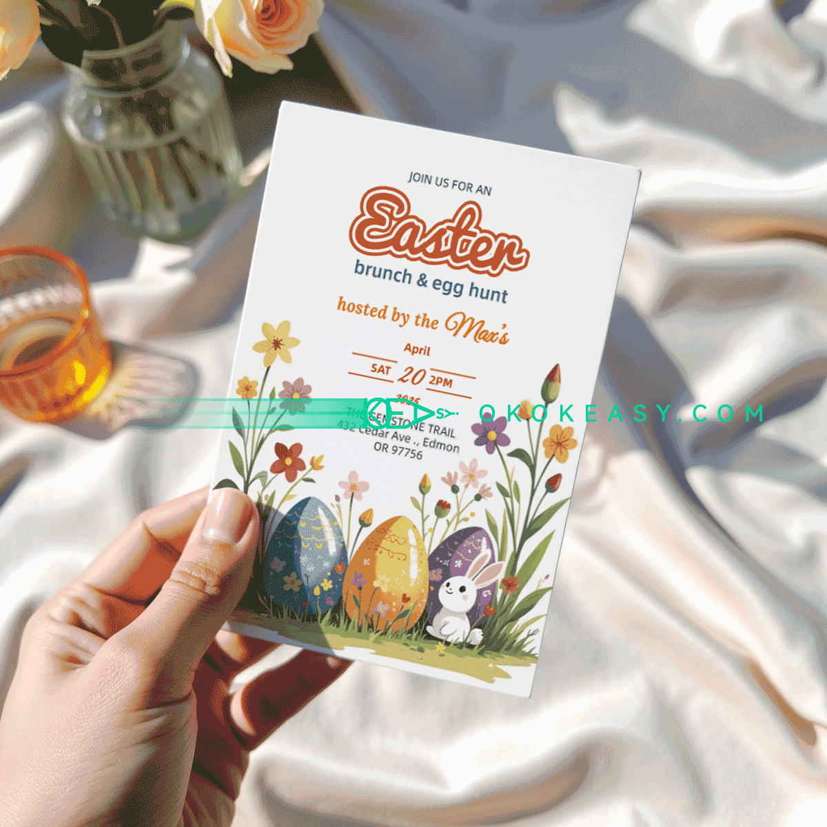 Easter Holiday Party Invite No.25 2 Easter Holiday Party Invite No.25 - Image 2