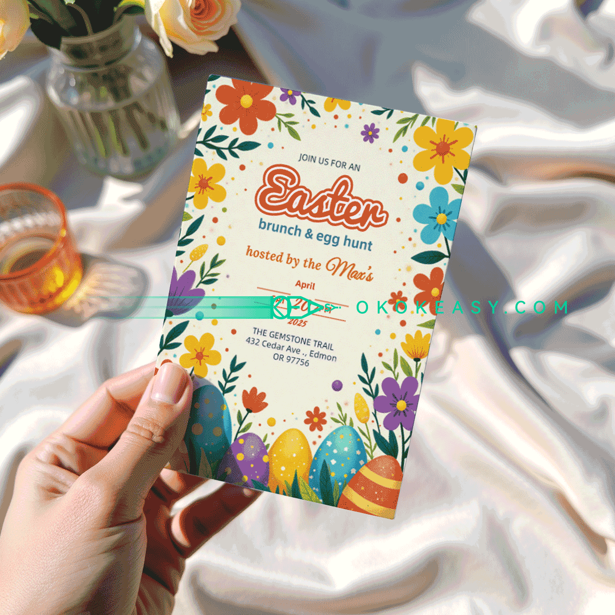 Easter Holiday Party Invite No.26 2 Easter Holiday Party Invite No.26 - Image 2