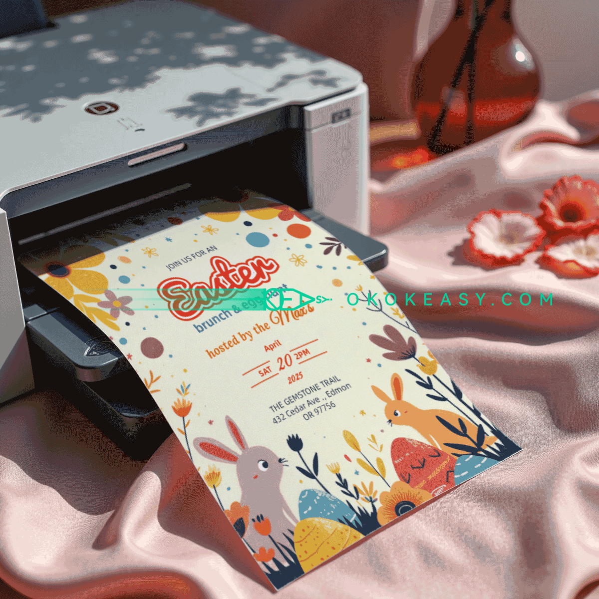 Easter Holiday Party Invite No.28 4 Easter Holiday Party Invite No.28 - Image 4