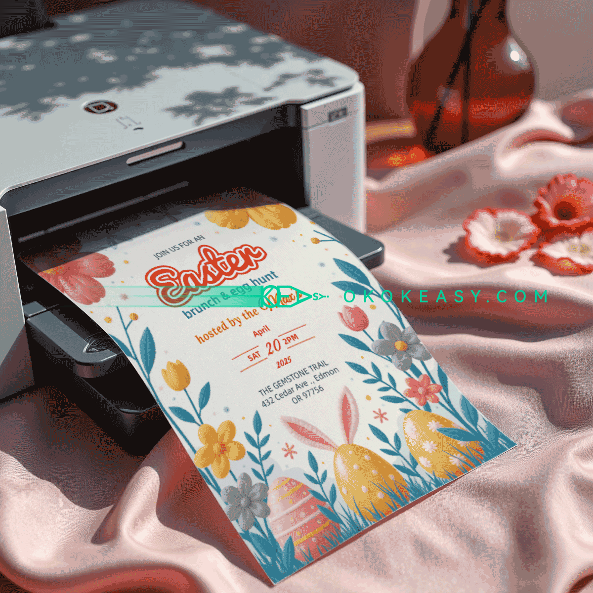 Easter Holiday Party Invite No.29 4 Easter Holiday Party Invite No.29 - Image 4