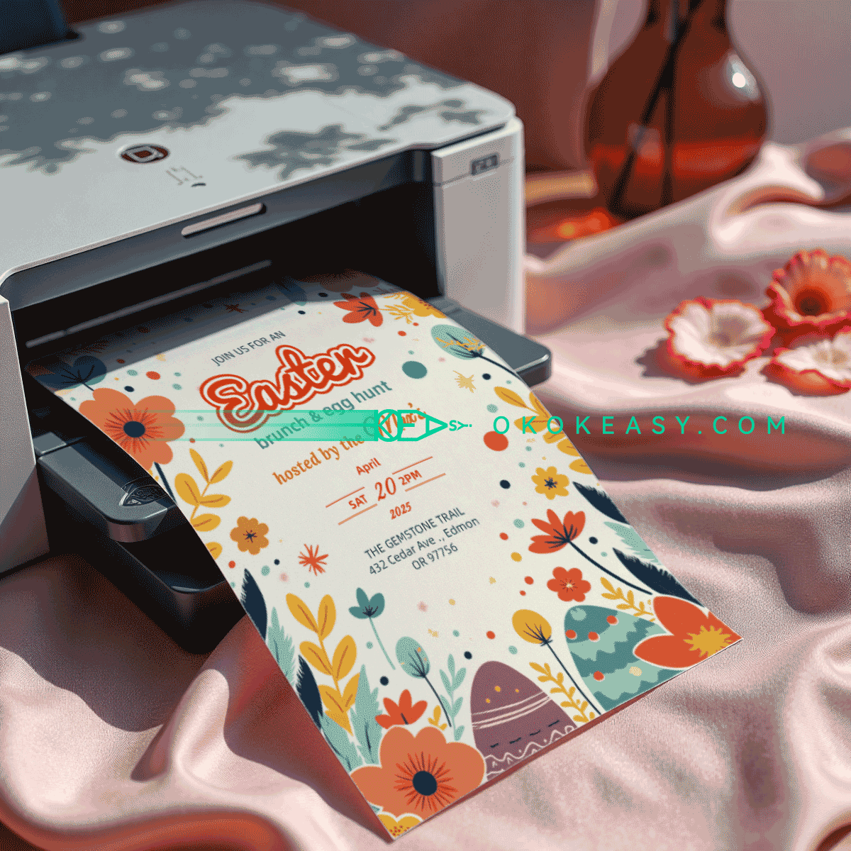 Easter Holiday Party Invite No.30 6 Easter Holiday Party Invite No.30 - Image 6