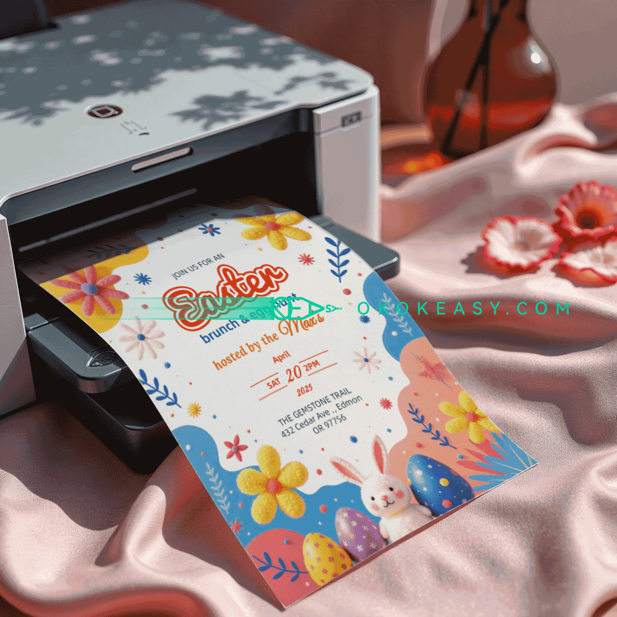 Easter Holiday Party Invite No.31 4 Easter Holiday Party Invite No.31 - Image 4