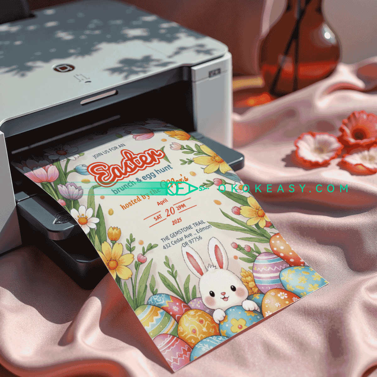 Easter Holiday Party Invite No.32 4 Easter Holiday Party Invite No.32 - Image 4