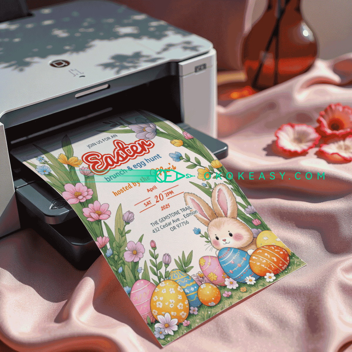 Easter Holiday Party Invite No.33 4 Easter Holiday Party Invite No.33 - Image 4