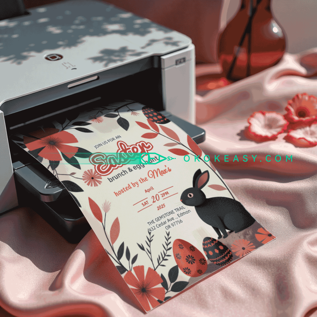 Easter Holiday Party Invite No.35 4 Easter Holiday Party Invite No.35 - Image 4