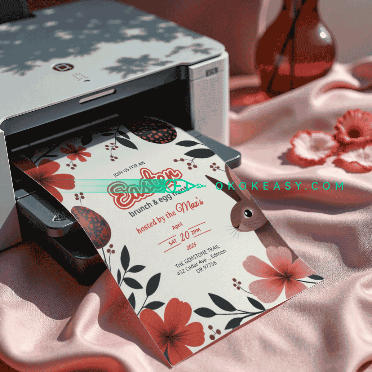 Easter Holiday Party Invite No.36 4 Easter Holiday Party Invite No.36 - Image 4