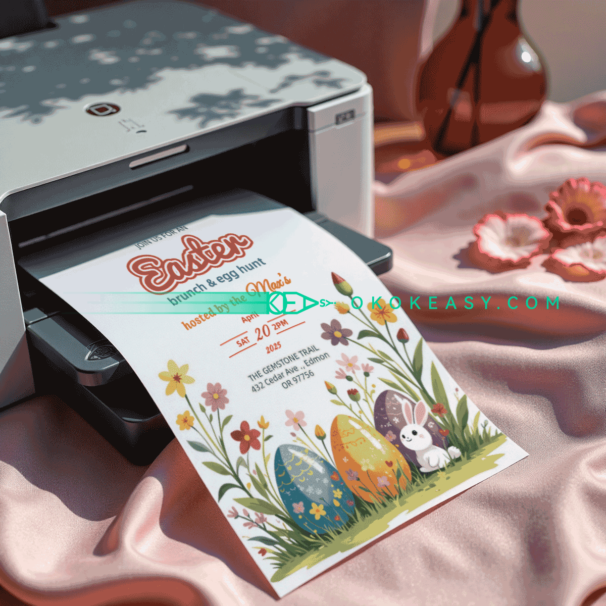 Easter Holiday Party Invite No.25 4 Easter Holiday Party Invite No.25 - Image 4