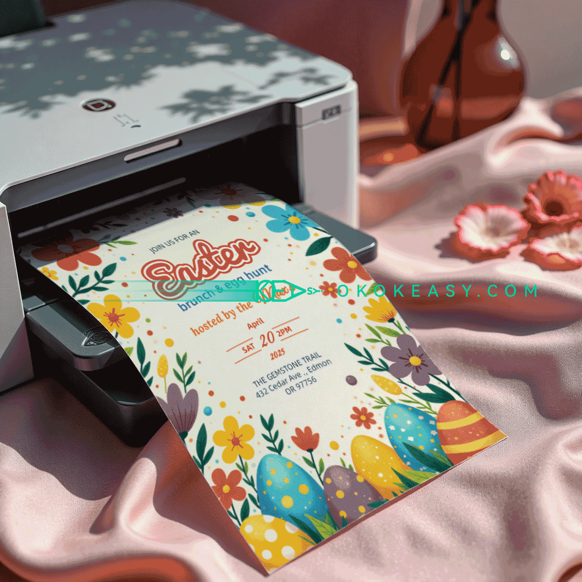 Easter Holiday Party Invite No.26 4 Easter Holiday Party Invite No.26 - Image 4