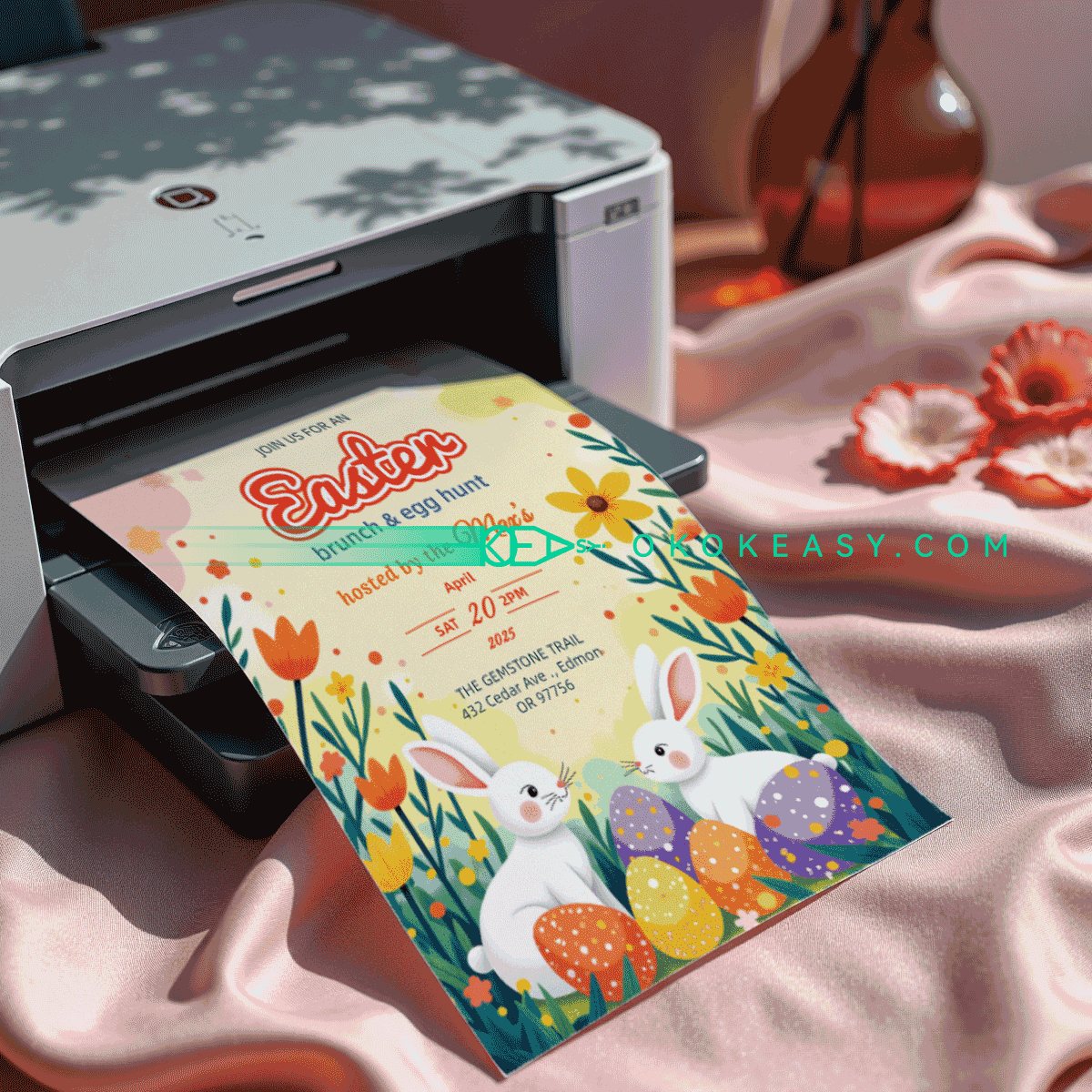 Easter Holiday Party Invite No.27 4 Easter Holiday Party Invite No.27 - Image 4