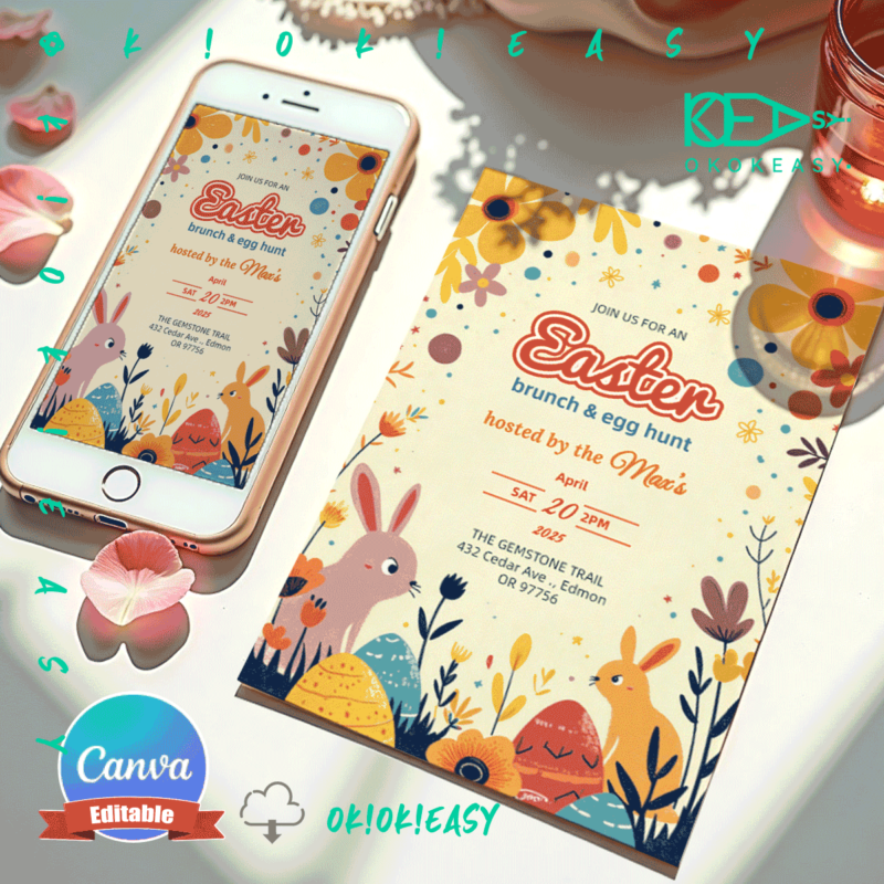 Easter Holiday Party Invite No.28