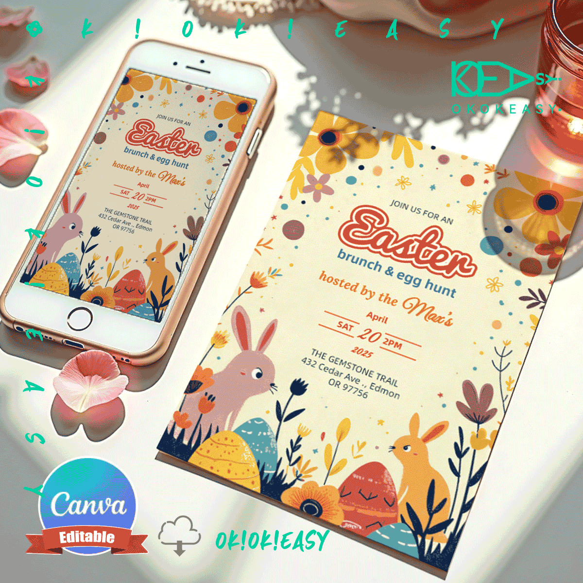 Easter Holiday Party Invite No.28 1 Easter Holiday Party Invite No.28