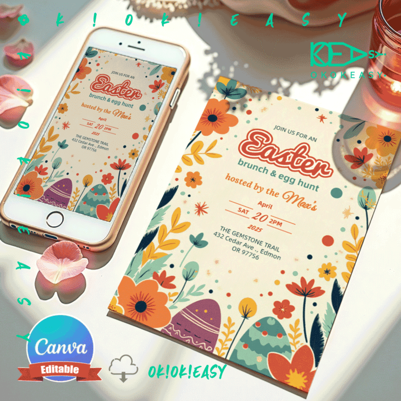 Easter Holiday Party Invite No.30