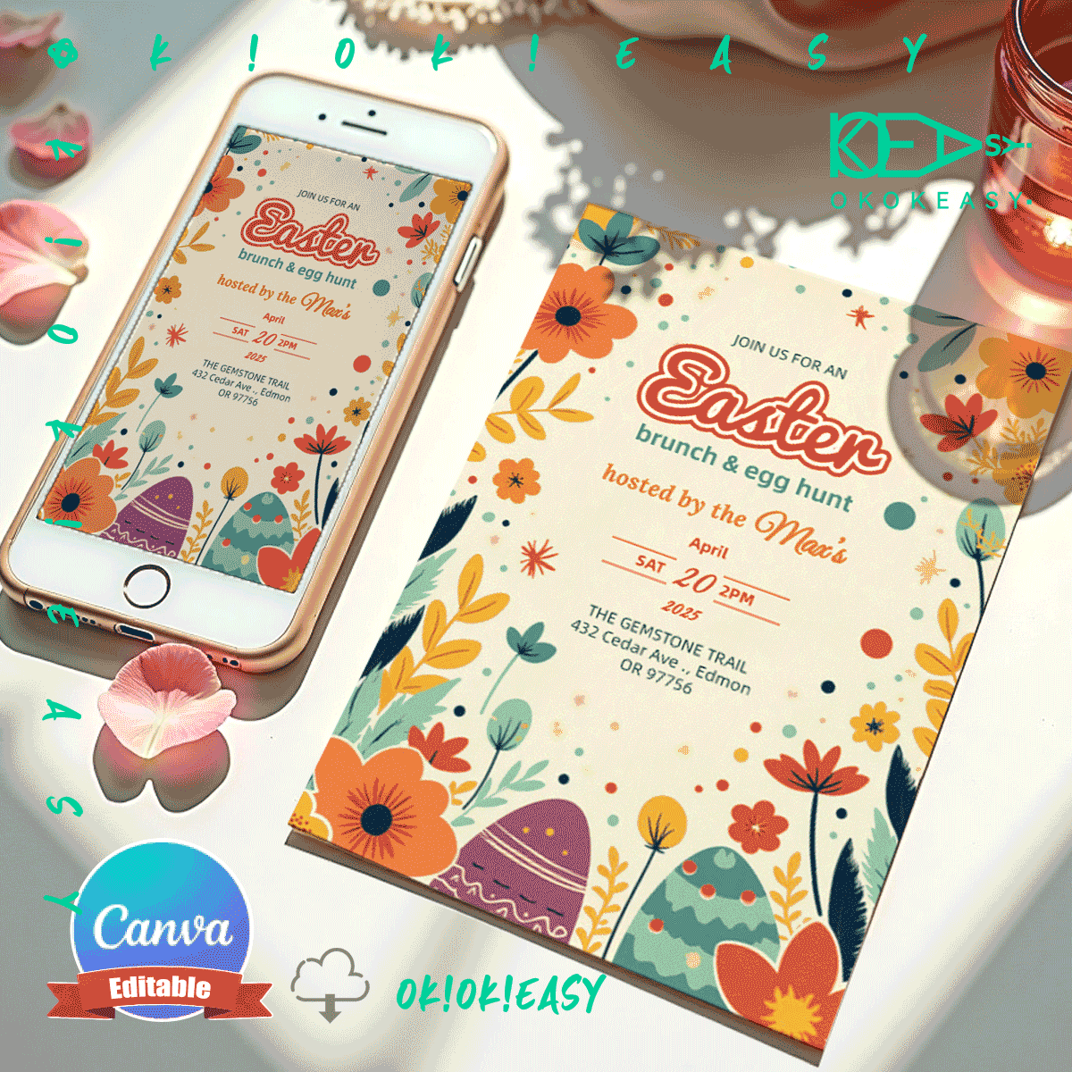 Easter Holiday Party Invite No.30 1 Easter Holiday Party Invite No.30