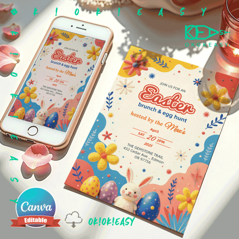 Easter Holiday Party Invite No.31