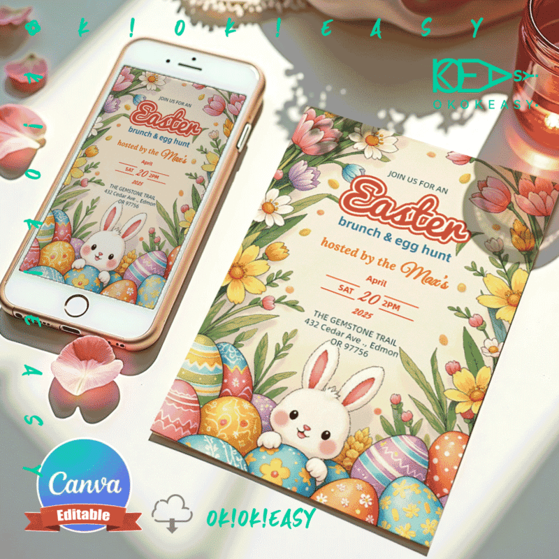 Easter Holiday Party Invite No.32