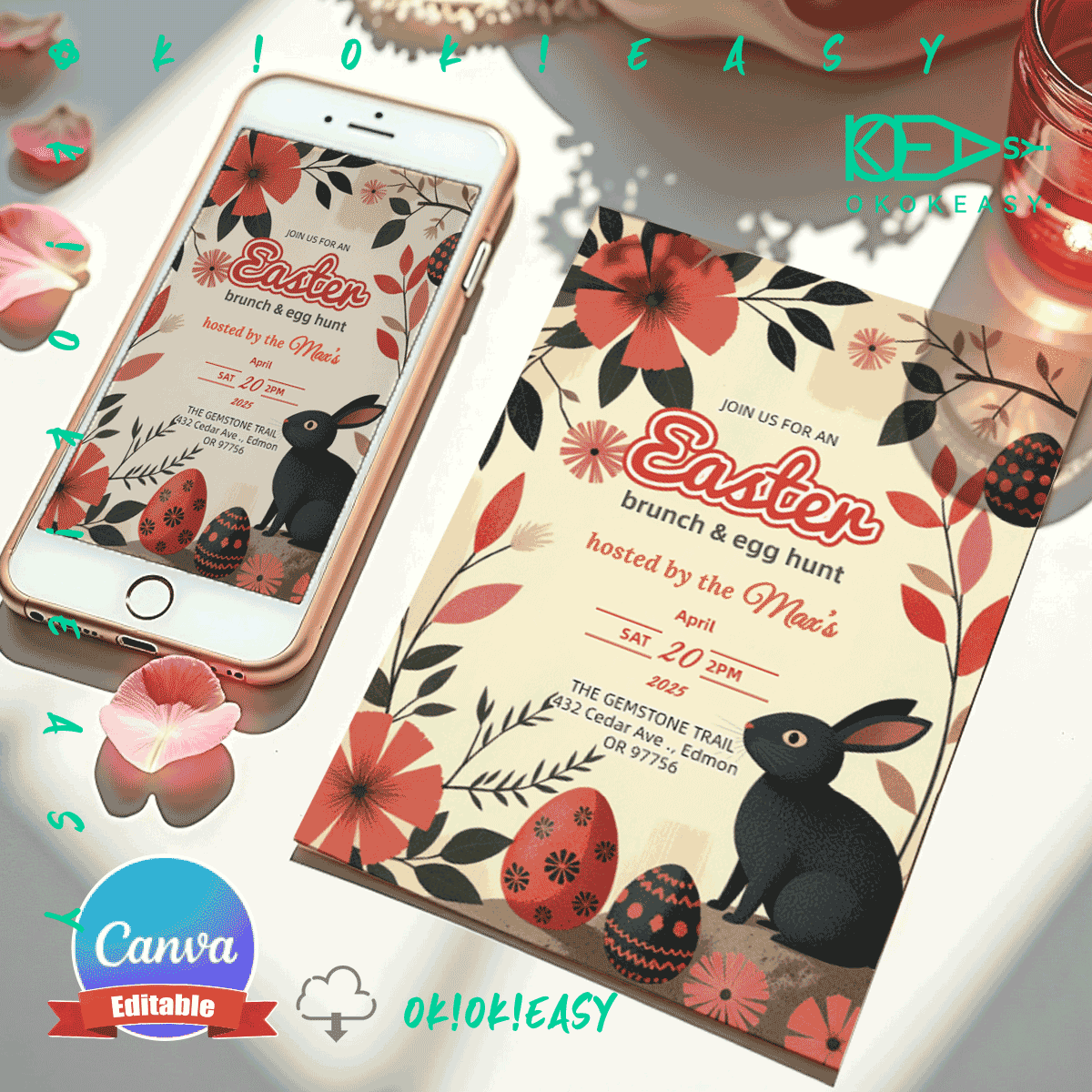 Easter Holiday Party Invite No.35 1 Easter Holiday Party Invite No.35