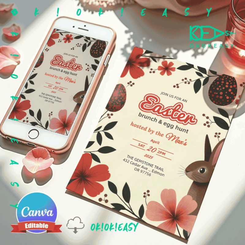 Easter Holiday Party Invite No.36