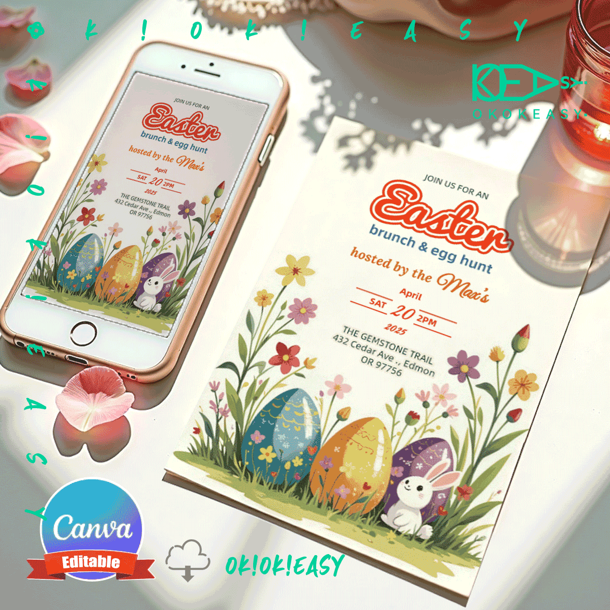 Easter Holiday Party Invite No.25 1 Easter Holiday Party Invite No.25