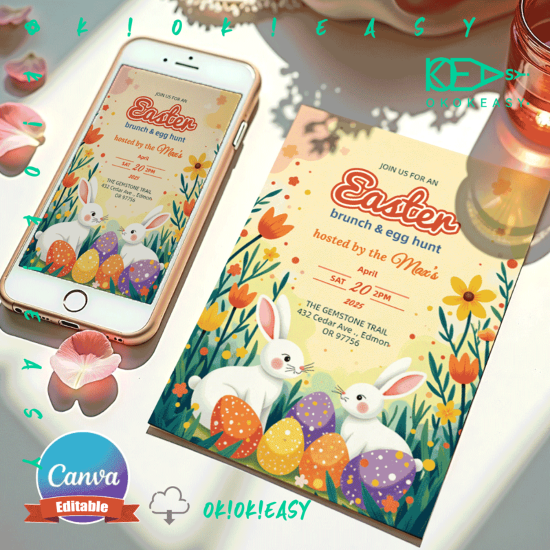 Easter Holiday Party Invite No.27