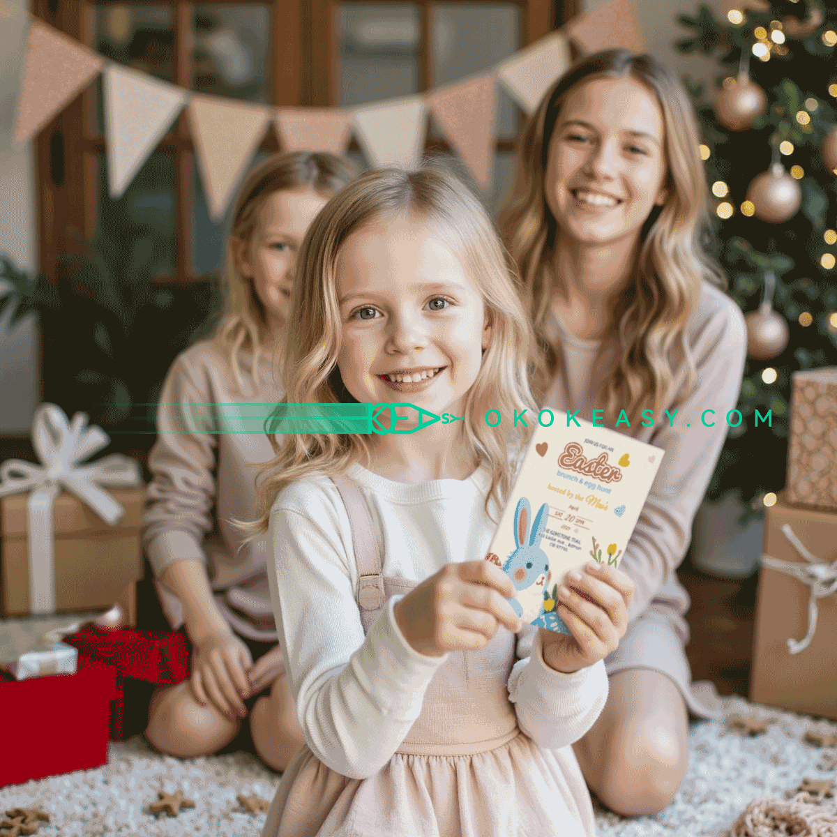 Blue Bunny Easter Invitation 7 Blue Bunny Easter Invitation - Image 7