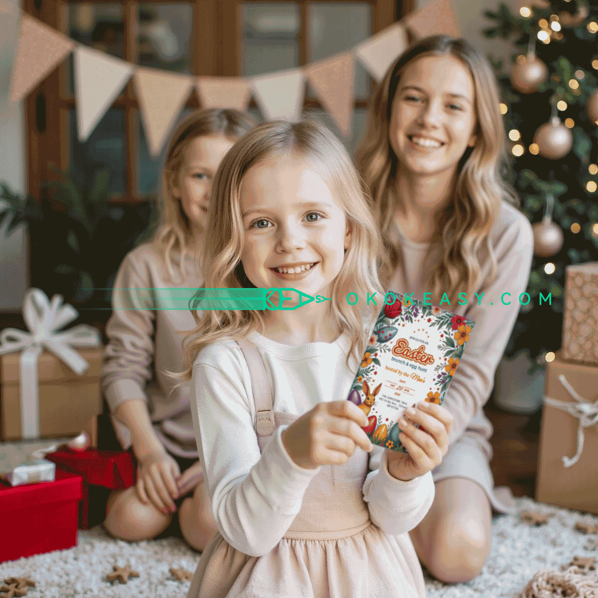 Realistic Vintage-Style Easter Invitation 7 Realistic Vintage-Style Easter Invitation - Image 7