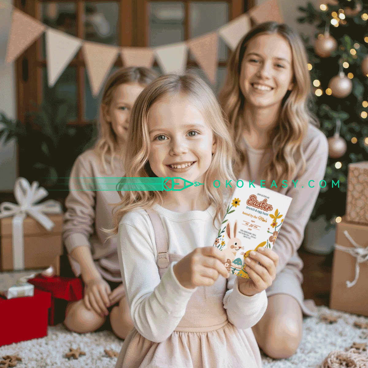 Children's Cartoon Easter Invitation 7 Children's Cartoon Easter Invitation - Image 7