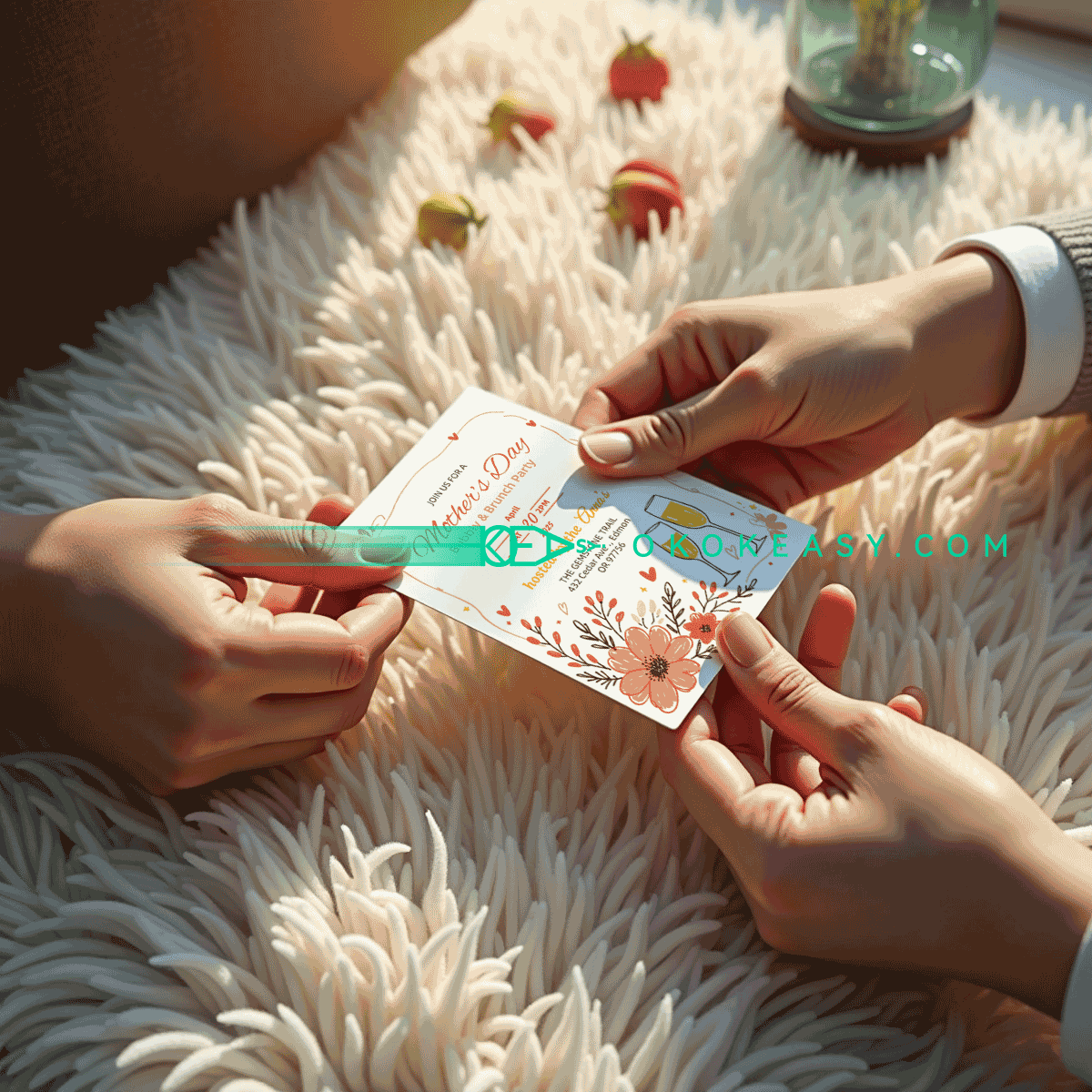 Mother's Day Party Invitation No.2 3 Mother's Day Party Invitation No.2 - Image 3