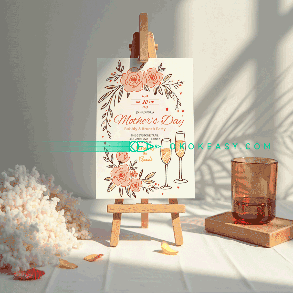 Mother's Day Party Invitation No.1 5 Mother's Day Party Invitation No.1 - Image 5