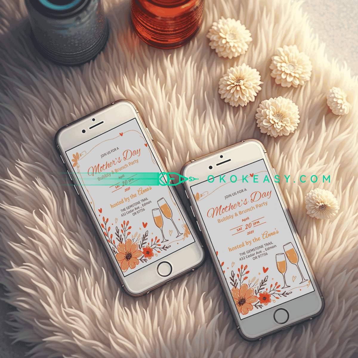 Mother's Day Party Invitation No.2 6 Mother's Day Party Invitation No.2 - Image 6