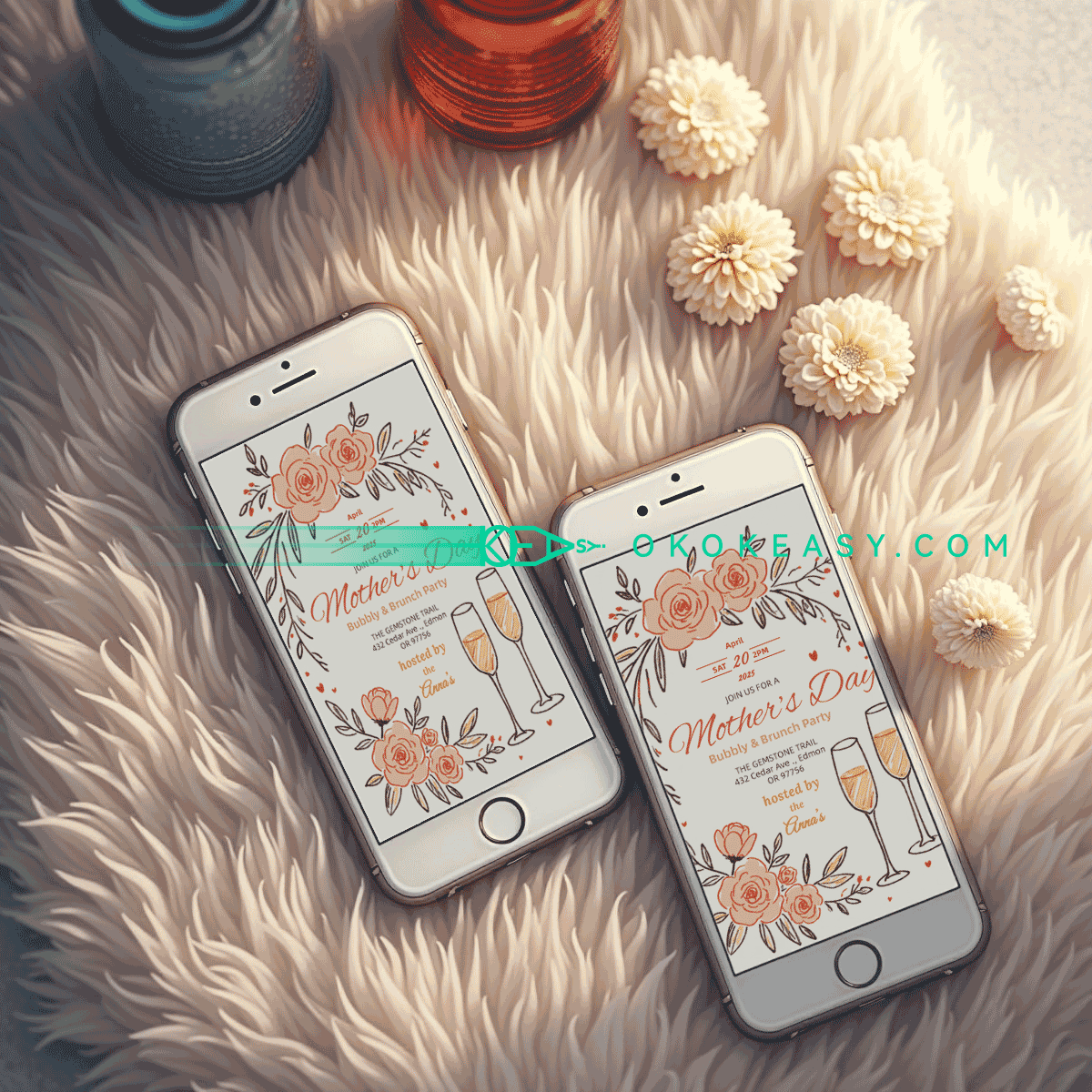 Mother's Day Party Invitation No.1 6 Mother's Day Party Invitation No.1 - Image 6