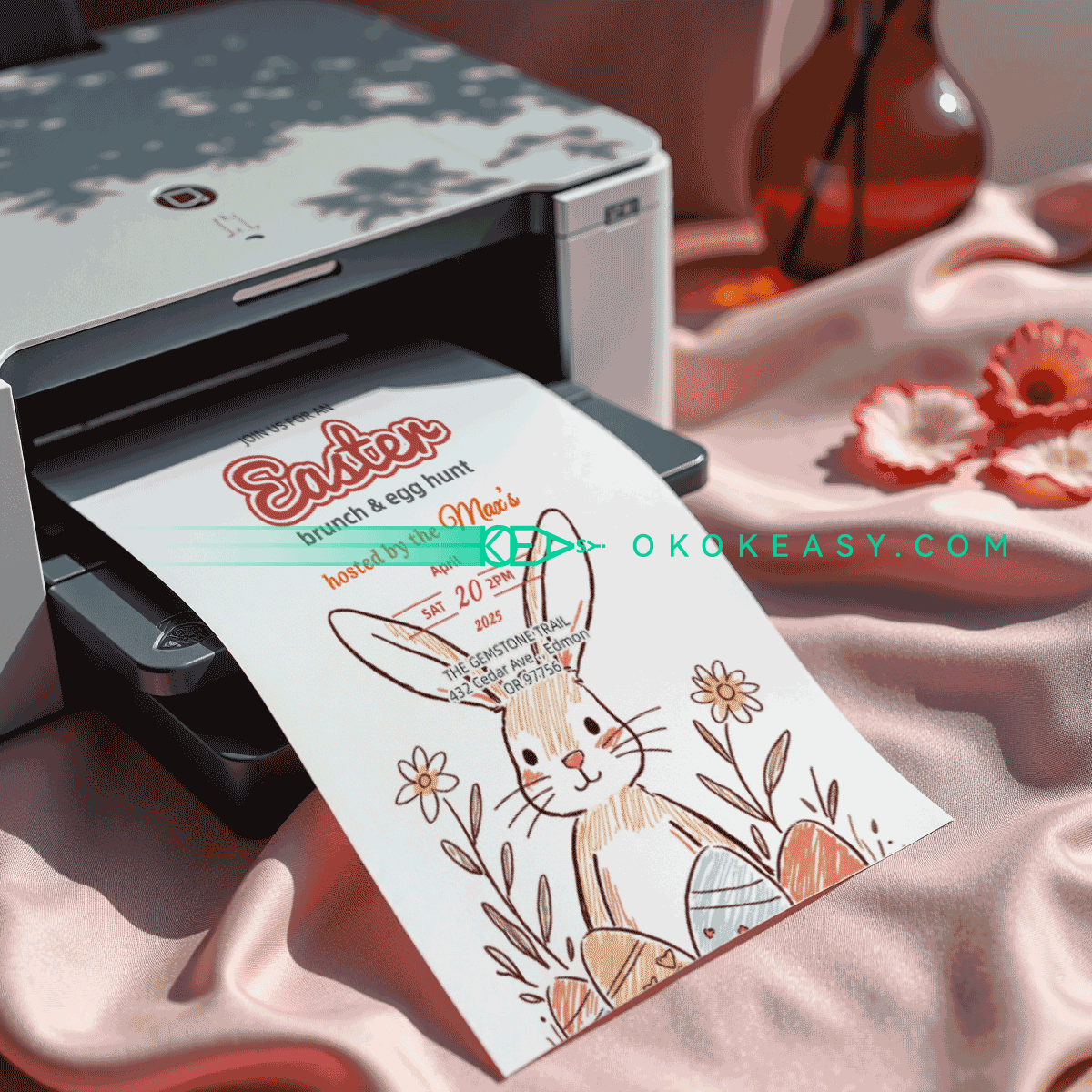 Easter Holiday Party Invite No.37 4 Easter Holiday Party Invite No.37 - Image 4