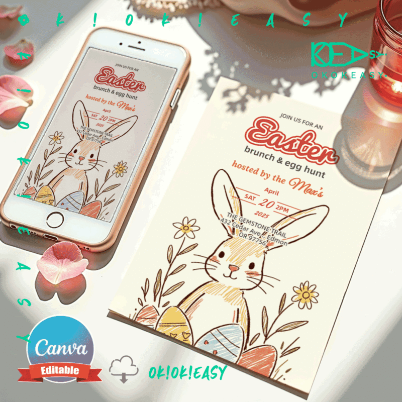 Easter Holiday Party Invite No.37