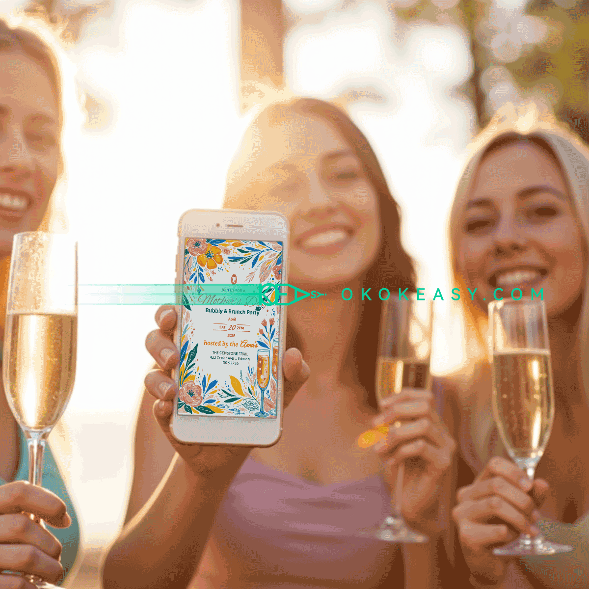 Happy Mother's Day Party Invitation No.8 7 Happy Mother's Day Party Invitation No.8 - Image 7