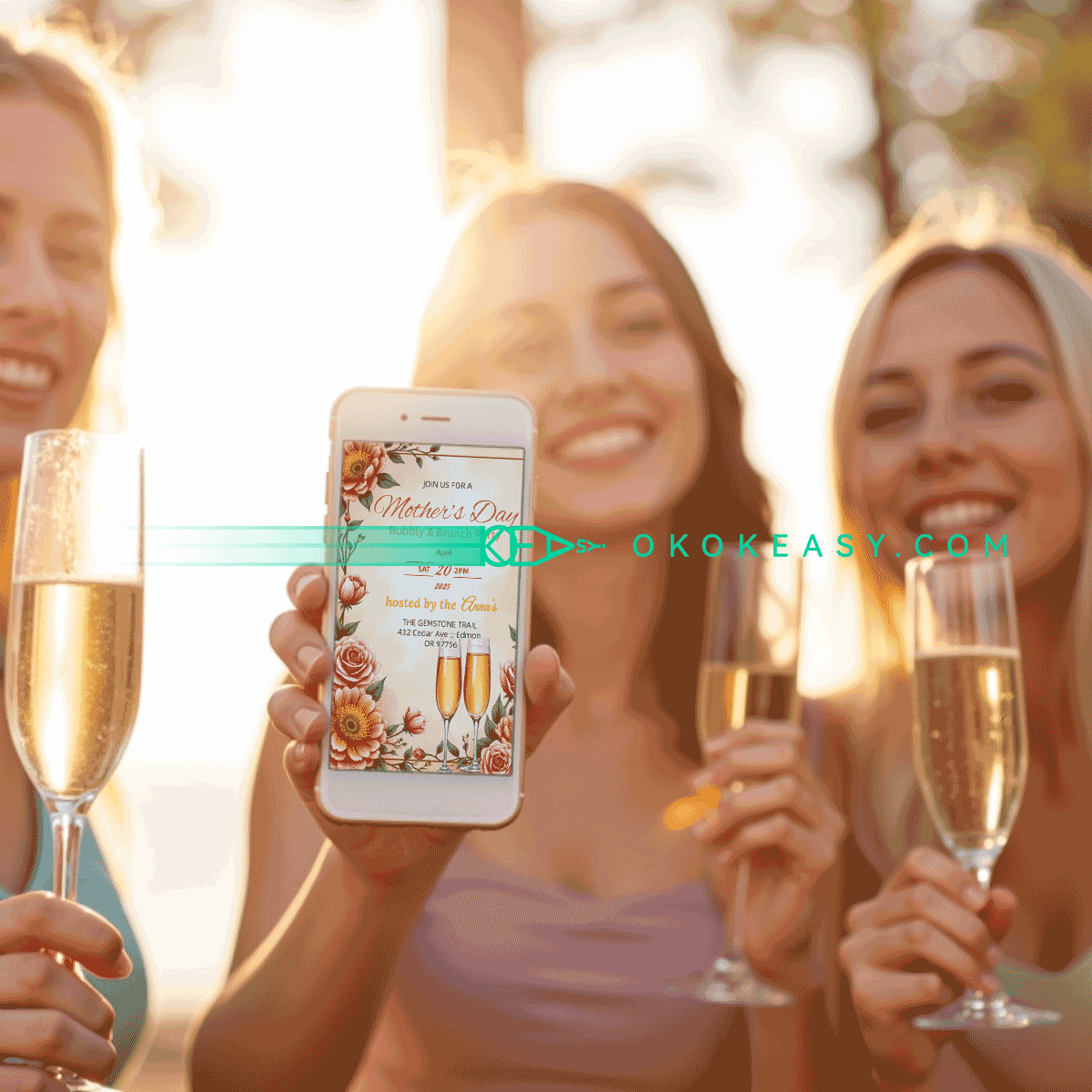 Happy Mother's Day Party Invitation No.9 7 Happy Mother's Day Party Invitation No.9 - Image 7