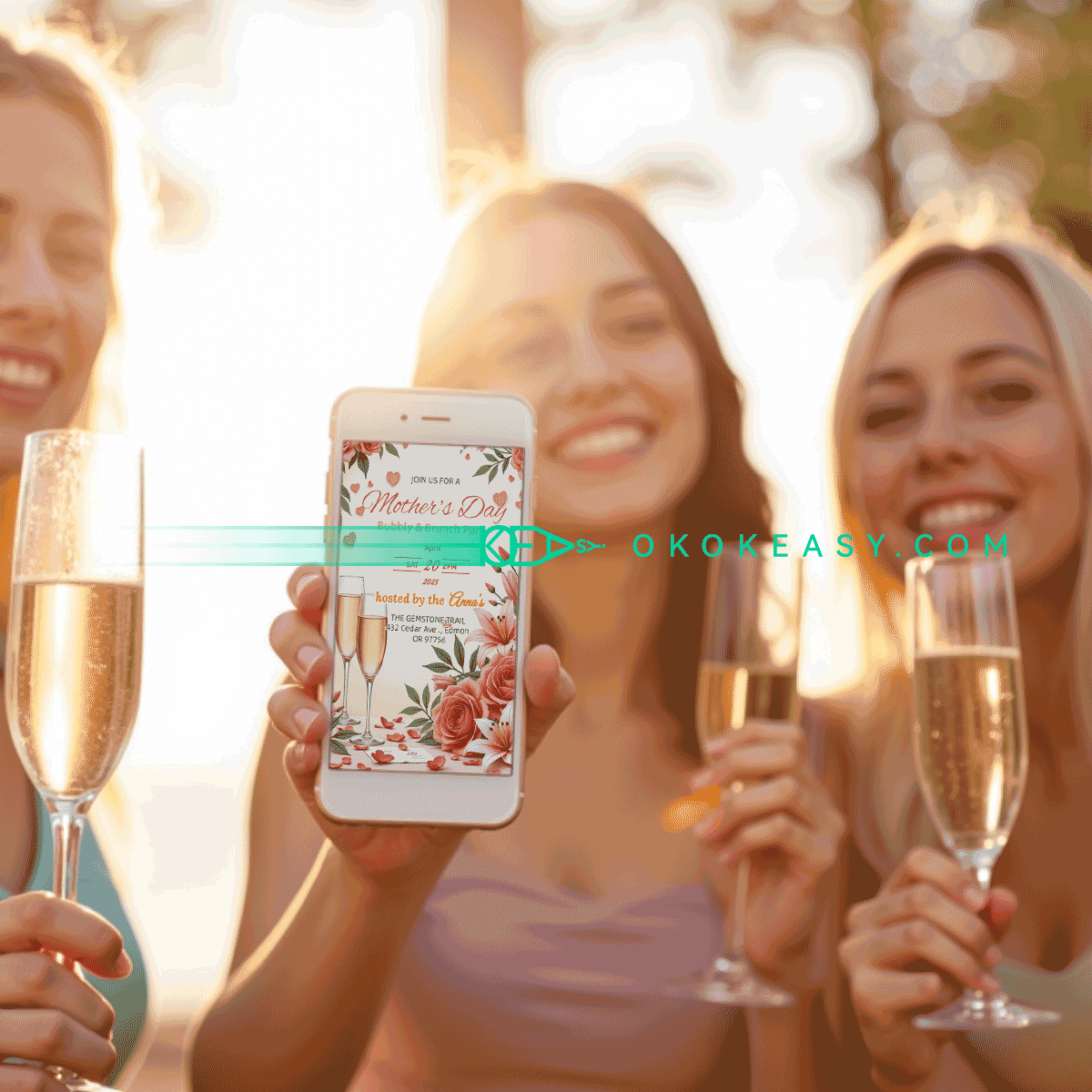 Happy Mother's Day Party Invitation No.10 7 Happy Mother's Day Party Invitation No.10 - Image 7