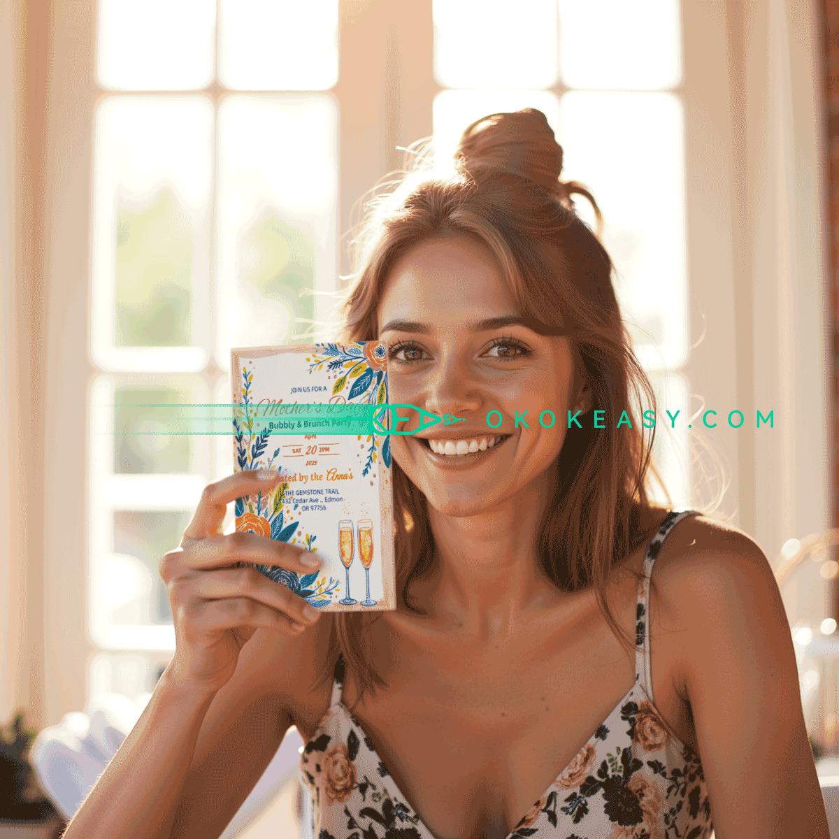 Happy Mother's Day Party Invitation No.7 8 Happy Mother's Day Party Invitation No.7 - Image 8