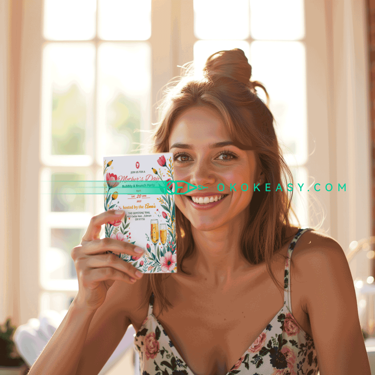 Happy Mother's Day Party Invitation No.11 8 Happy Mother's Day Party Invitation No.11 - Image 8