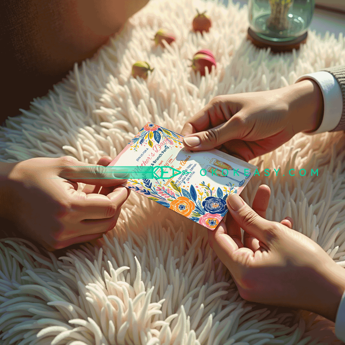 Happy Mother's Day Party Invitation No.7 3 Happy Mother's Day Party Invitation No.7 - Image 3