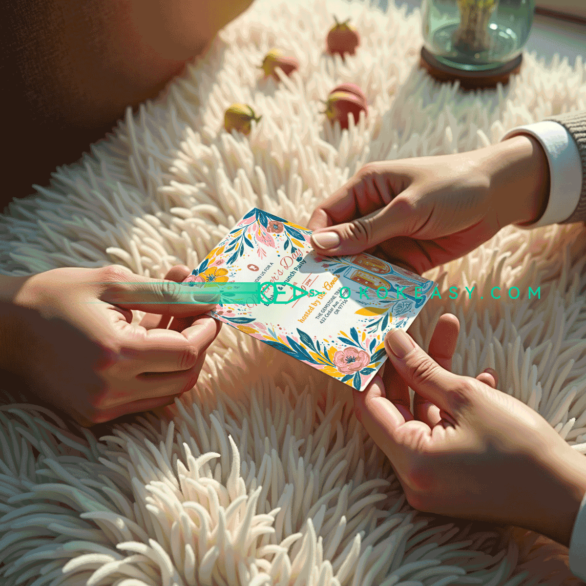 Happy Mother's Day Party Invitation No.8 3 Happy Mother's Day Party Invitation No.8 - Image 3