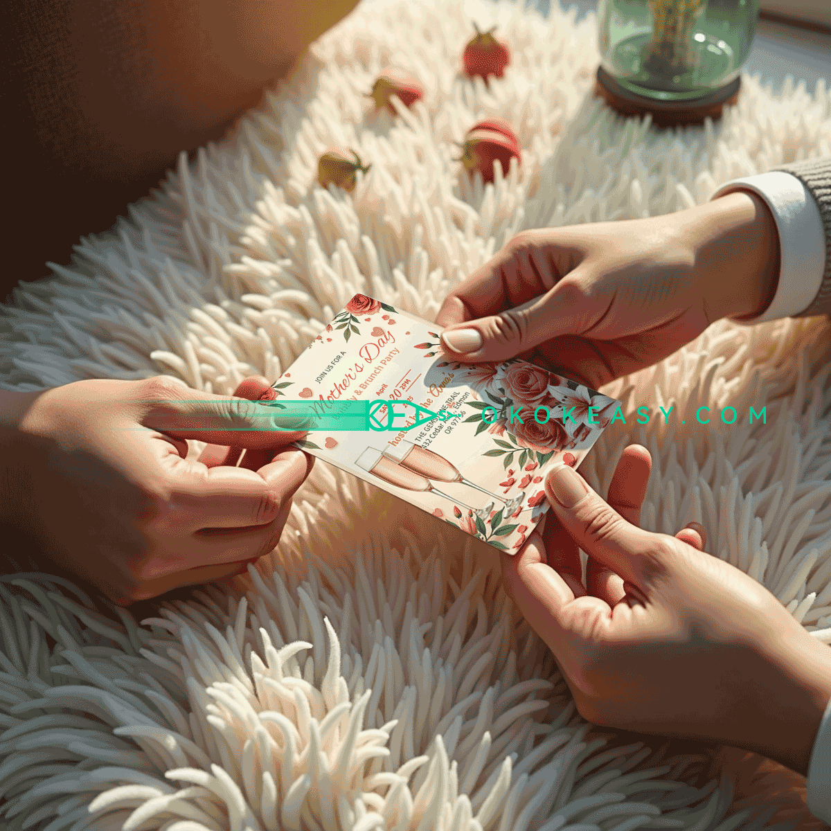 Happy Mother's Day Party Invitation No.10 3 Happy Mother's Day Party Invitation No.10 - Image 3