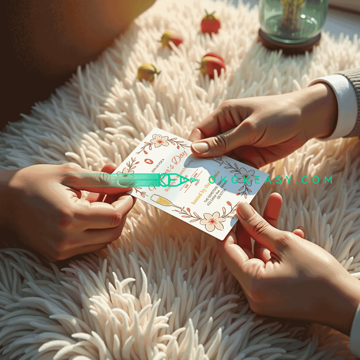 Mother's Day Party Invitation No.3 3 Mother's Day Party Invitation No.3 - Image 3